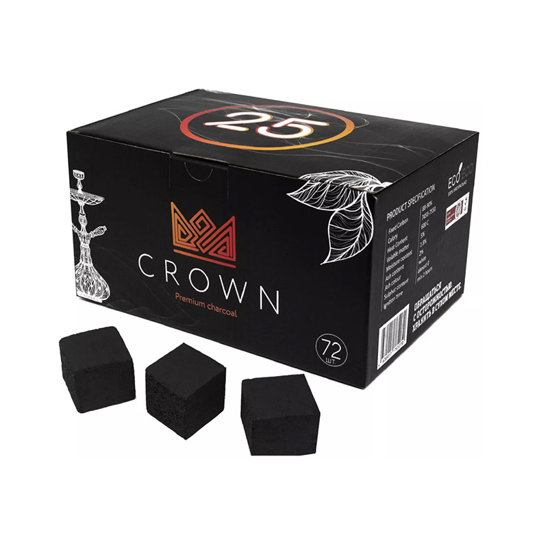 Уголь для кальяна бренды Crown, CocoLoco и Bau Bau