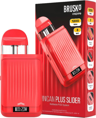 Устройство Brusko Minican Plus Slider (20W, 1200mAh)